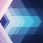 Geometric Abstract Space Pattern Minimal Design