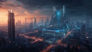 Gleaming Towers of Neo-Babylon