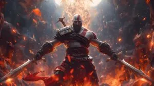 God of War Kratos Blades of Chaos