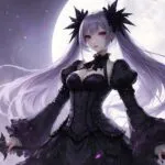 Gothic Lolita Character Design Full Page Spread