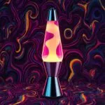 Groovy Lava Lamp Light Abstract Pattern