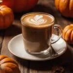 Halloween Pumpkin Spice Latte Aesthetic