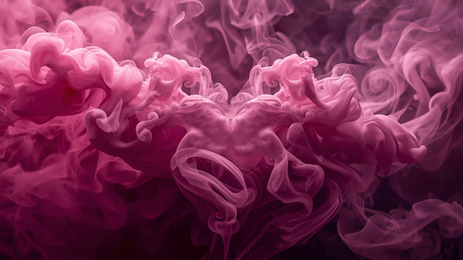 heart shaped smoke abstract love vibe wallpaper, love & couples, abstract, dynamic, emotion, heart shaped smoke, love vibe, passion, desktop, mobile, background