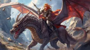 High Fantasy Manga Hero Dragon Rider