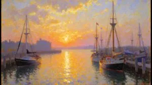 Impression, Sunrise Glow