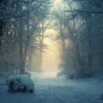 Jingle Bells Echo Through Winter Forest