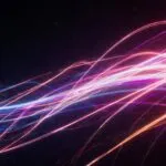 Kinetic Energy Abstract Motion Lines