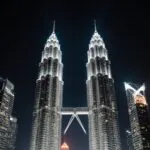 Kuala Lumpur Petronas Twin Towers Detail