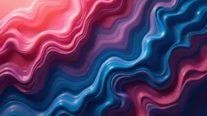 Liquid Retro Display Typeface Background