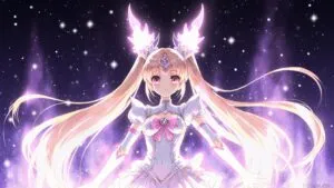 Magical Girl Final Form Glowing Symbolism