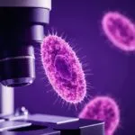 Microscope View Cell Structure Science Art