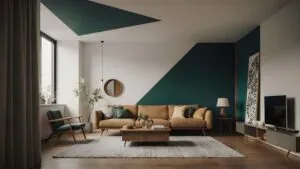 Mid-Century Modern Living Room Interior Design