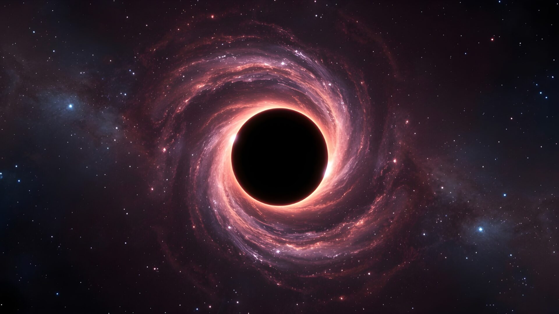 minimalist black hole event horizon wallpaper, space & science, black hole, event horizon, minimalist, science, singularity, space, desktop, mobile, background
