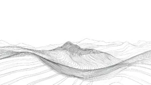 Minimalist Black and White Line Art