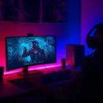 Modern Gaming Setup RGB Backlight