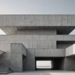 Modern Minimalist Concrete Architecture