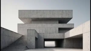 Modern Minimalist Concrete Architecture