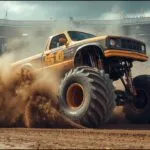 Monster Truck Crushing Cars Show