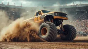Monster Truck Crushing Cars Show