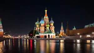 Moscow St. Basil’s Cathedral Red Square