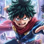 My Hero Academia Deku One For All Smash