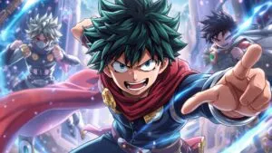 My Hero Academia Deku One For All Smash