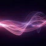 Neon Lines Crossing in Chaos