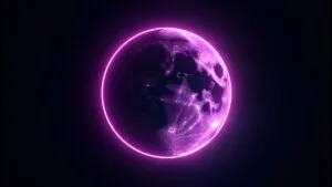 Neon Moon Phase Diagram