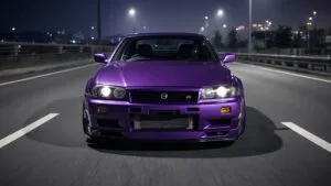 Nissan GT-R R34 Skyline Midnight Purple