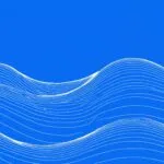 Ocean Wave Line Drawing