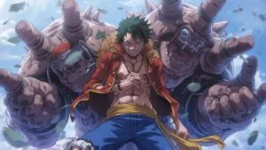 One Piece Luffy Gear Five Transformation