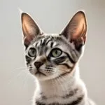 Oriental Shorthair Striking Big Ears