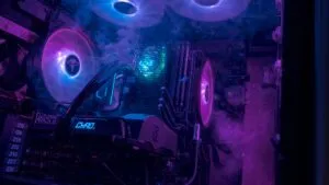 Overclocked CPU Cooling RGB Aesthetic