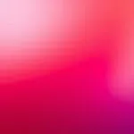 Pink and Red Gradient Heart Aesthetic Blend