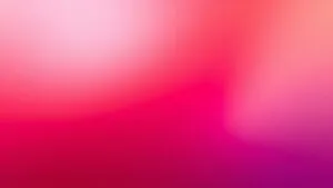 Pink and Red Gradient Heart Aesthetic Blend