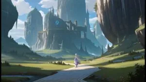 Re:Zero Emilia Waifu Scenery Art