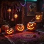 Retro 70s Halloween Decor Hippie Style