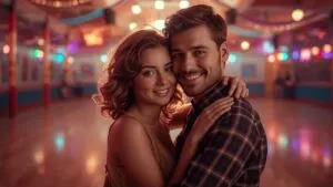 Romance in the Roller Rink