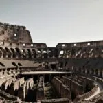 Rome Colosseum Ancient Ruins Day
