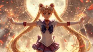 Sailor Moon Eternal Transformation Pose