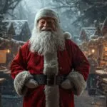 Santa’s Workshop Roof Beneath Snow