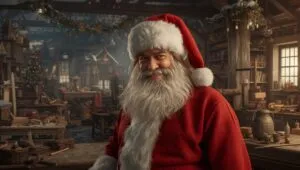 Santa’s Workshop Roof under Snow