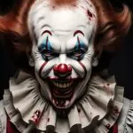 Scary Clown Makeup Looks Bloody Smile