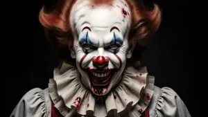 Scary Clown Makeup Looks Bloody Smile