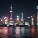 Shanghai Financial District Lujiazui Towers