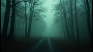 Silent Forest Fog Picture