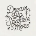 Simple Monoline Quote Line Art Minimal Design