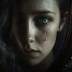 Single Tear on Mirror Edge