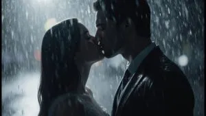 Soft Kiss in the Rain