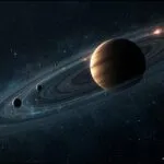 Solar System Planets Alignment Fantasy Art